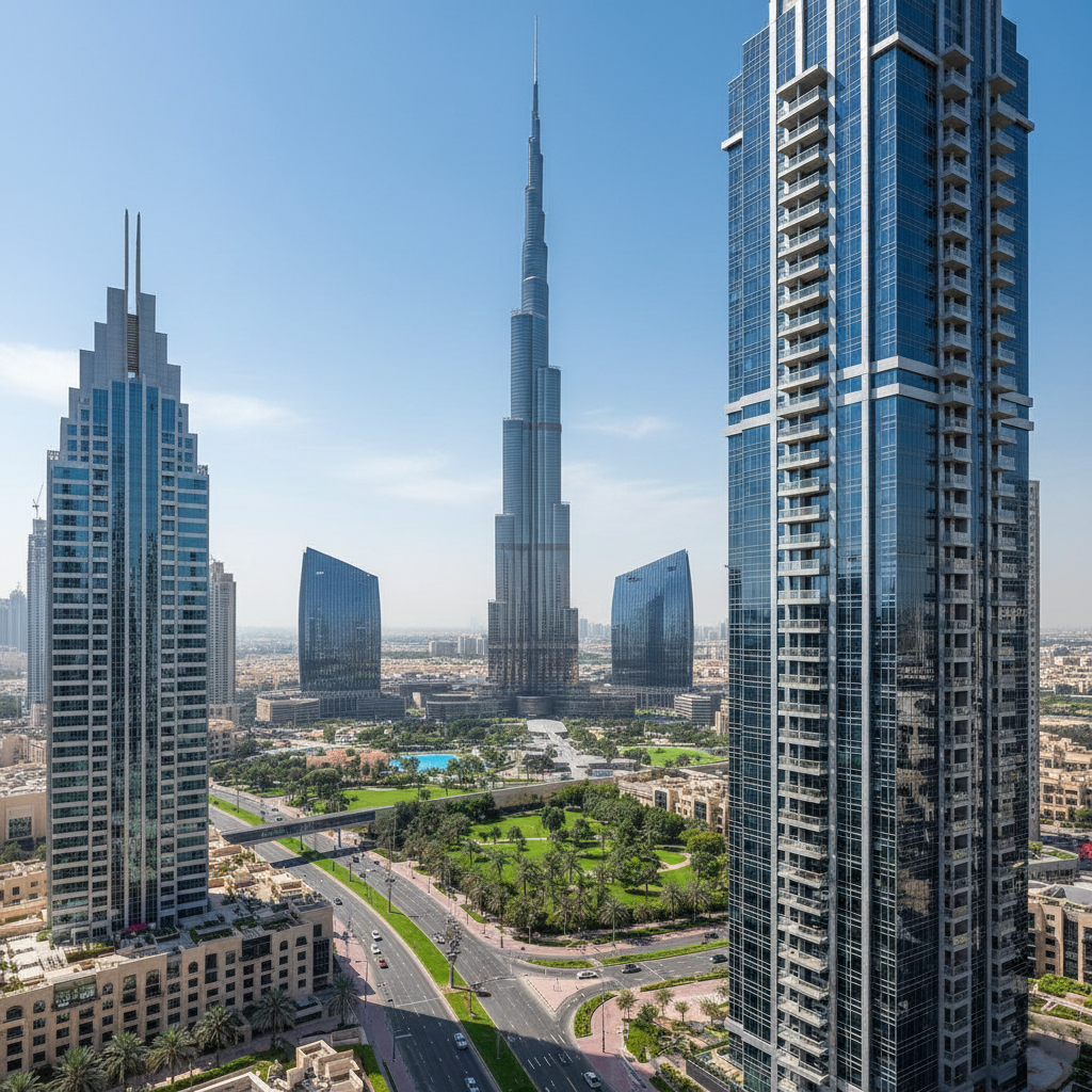 بهترین ساختمان‌های دبی را بررسی کنید